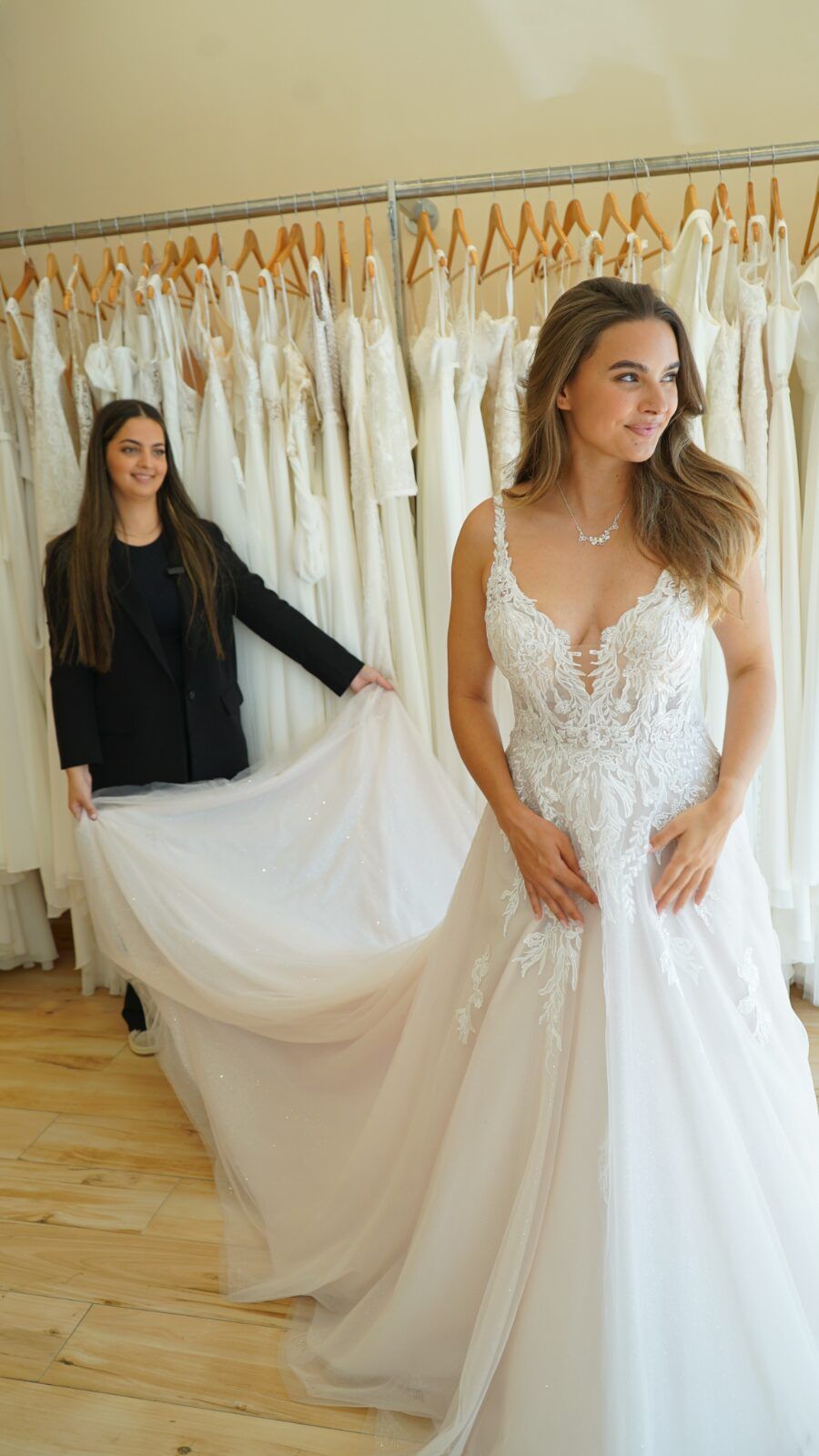 Brautkleid Anprobe Brauthaus Mannheim